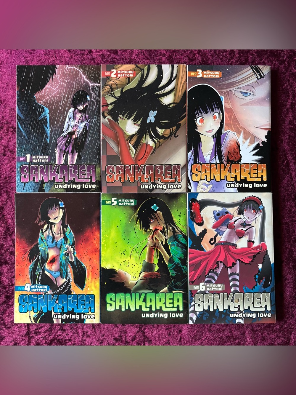Sankarea Undying Love Volumes 1-6 manga set